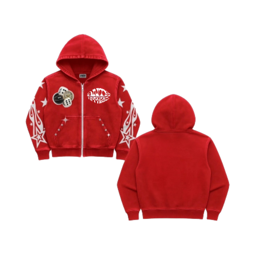 AA "RADIOACTIVE" ZIP-UP